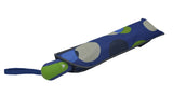 Womens/Ladies colorful Bubble Pattern Strong & Durable Automatic Open folding umbrella-(3617A-Blue)